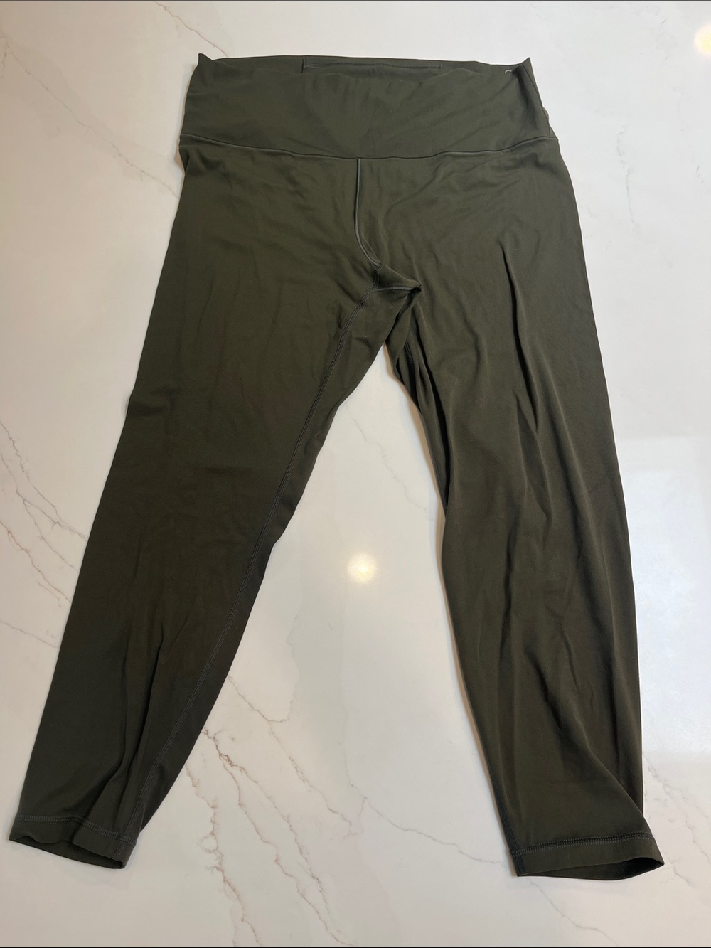 XL Petite Old Navy Olive Green Capri Leggings